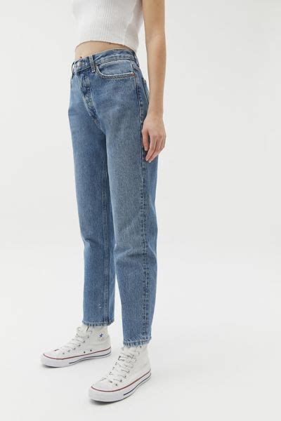 Bdg Premium High Waisted Straight Leg Jean Medium Wash Urban