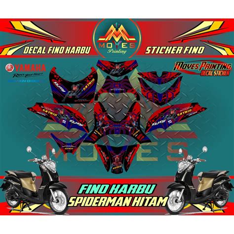 Jual Stiker Fino Decal Fino Stiker Motor Fino Decal Motor Fino Stiker