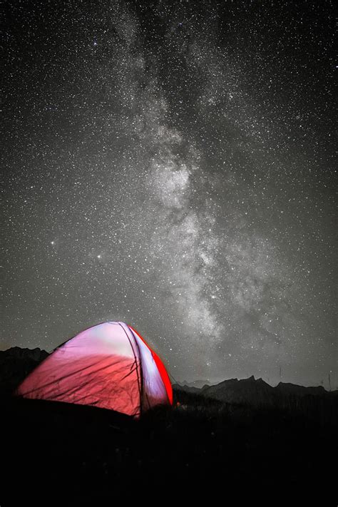 Night Camping Wallpaper