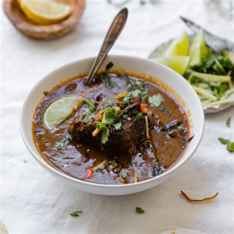 Easy Nihari Pakistani Beef Stew Stovetop Slow Cooker Tea For