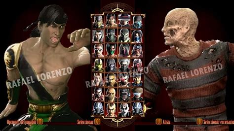 Mortal Kombat 9 HORNBUCKLE Liu Kang FREDDY KRUEGER DLC Costume Skin