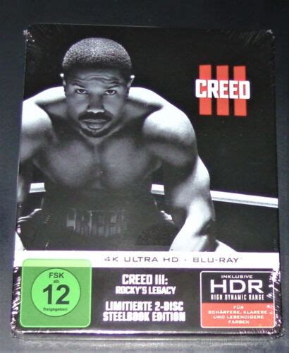 Creed Iii Rocky S Legacy K Blu Ray Blu Ray Limited Steelbook Edition