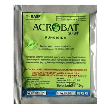 Basf Acrobat Wp Fungisida Sistemik Gram Best Seller Lazada