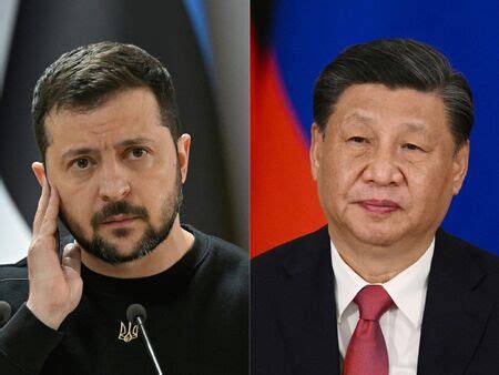 Xi diz a Zelensky que negociar é a única saída para a guerra Ucrânia