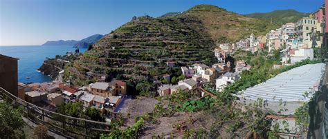 Terraced Hillside Manarola Cinque Terra September Flickr