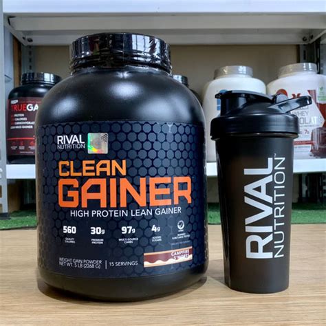 Promo Rival Nutrition Clean Gainer 5 Lb Lbs Weight Gain Mass Bulking