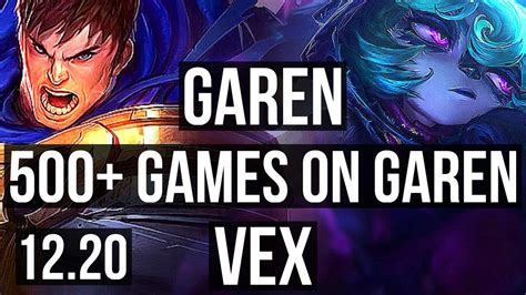 Garen Vs Vex Mid 1 4m Mastery 500 Games 11 3 8 Kr Diamond 12