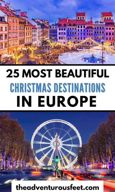 26 Best Places To Spend Christmas In Europe The Adventurous Feet