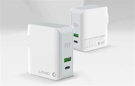 Ldnio A C Wall Charger Usb A Usb C W Usb C Cable