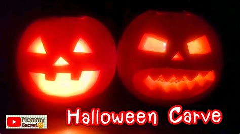 How To Carve Halloween Pumpkins Youtube