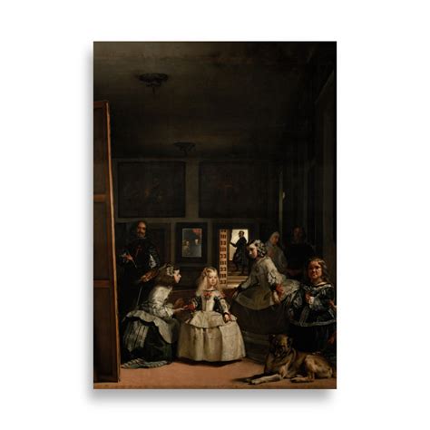 Las Meninas Diego Velázquez Poster Artlia