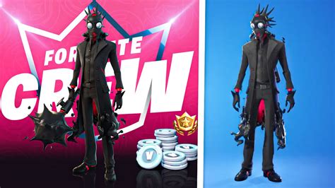 New Chaos Origins Crew Pack In Fortnite October Crew Pack Youtube