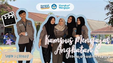 Video Akhir Penugasan Kampus Mengajar Angkatan Smpn Ciparay Youtube