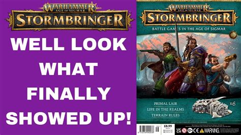 Warhammer AoS Stormbringer Issue 16 Well Look What Finally Showed