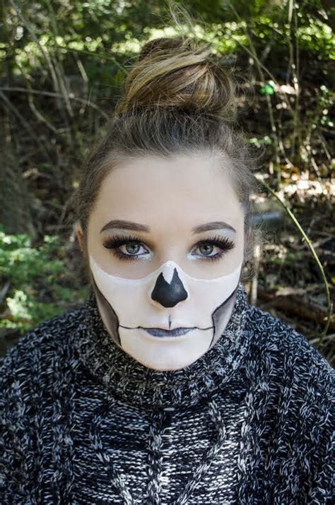 Halloween Skull Makeup Tutorial — THE EDGE