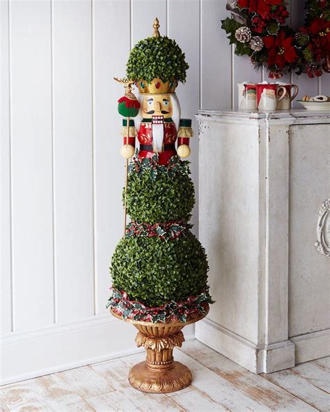 Horchow Nutcracker Christmas Topiary Christmas Topiary Christmas