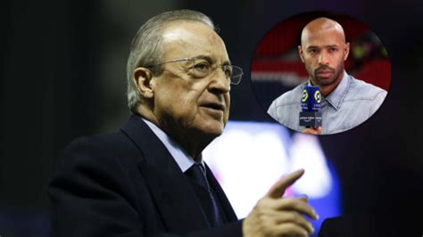 No te lo vas a creer Henry le pidió dos fichajes a Florentino para el