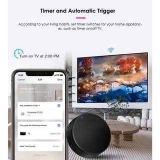 2023 Alexa Google Controle De Voz Tuya Universal Mini Casa Inteligente