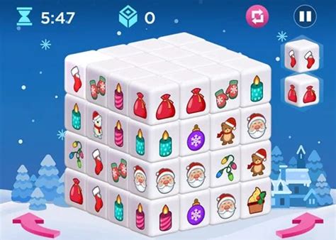 Holiday Mahjong Dimensions Juega gratis en línea