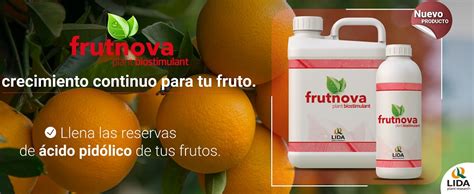 LIDA Plant Research Lanza El Bioestimulante Frutnova