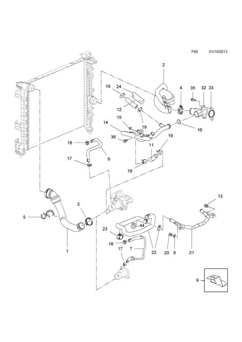 Vauxhall Meriva B Hoses And Pipes Opel Epc Online