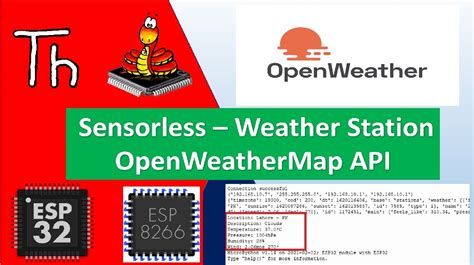 Micropython Openweathermap Api With Esp32 Esp8266 Sensorless Weather