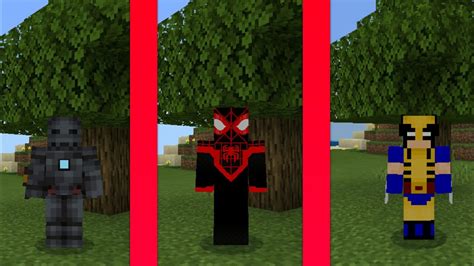 Lançou o novo addon mod dos VINGADORES para o Minecraft PE YouTube