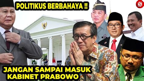 PATUT DIWASPADAI Inilah 6 Politikus Paling Berbahaya Jika Masuk