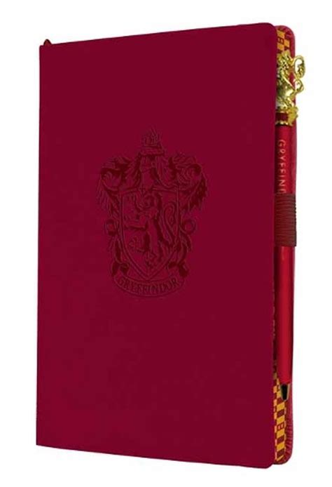 Harry Potter Gryffindor Classic Softcover Journal With Pen By Insight