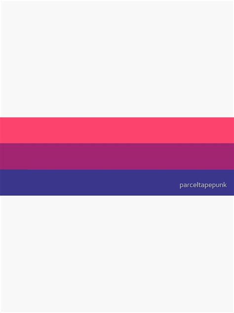 Vintage Bisexual Pride Flag Sticker For Sale By Parceltapepunk