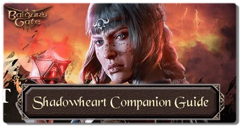 Shadowheart Companion Guide Romance Builds And Approval Baldurs