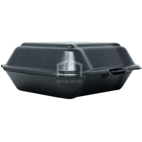 Bandeja Foam 8″ X 8″ Negra Sin División Plastifar 200 Uds Almacen Do