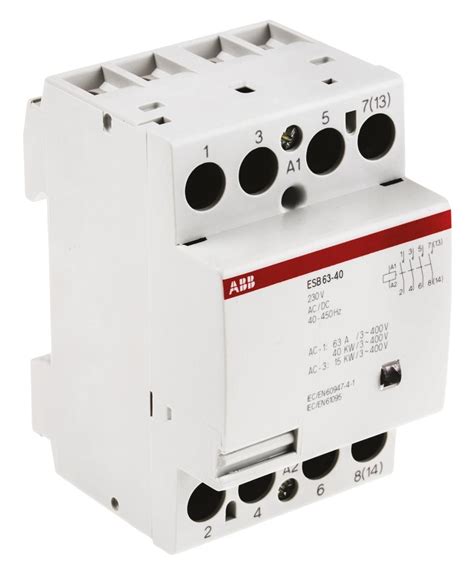 Contacteur ABB 230 V 63 A Leroy Merlin