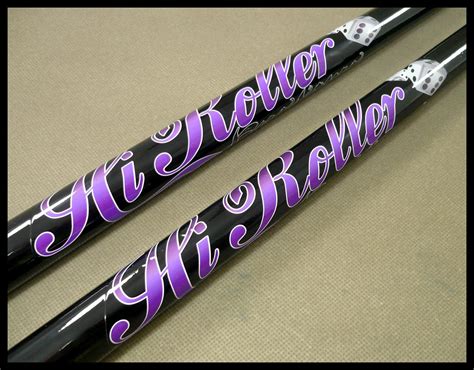 Corporate Order Two Cues Completed With The Striking Hi Roller Customs