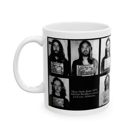 Allman Brothers Band Mugshots Coffee Mug Oz Magnificent Mug