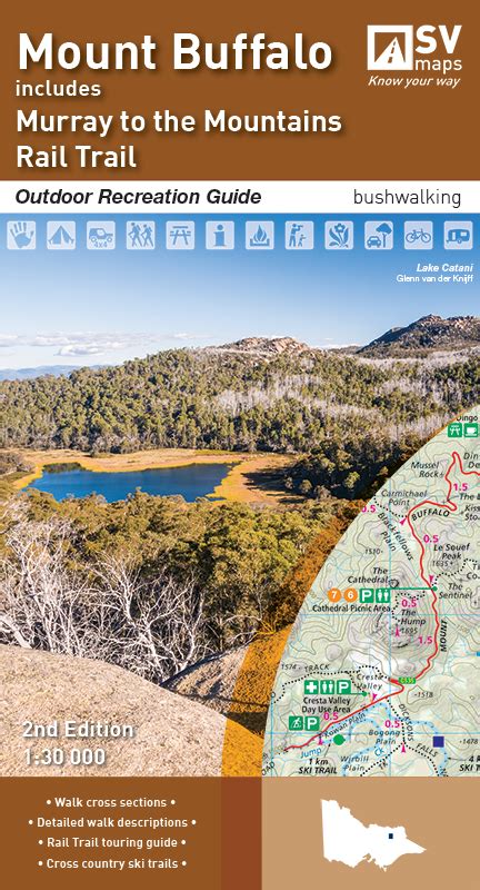 Hiking Maps Topographic Maps For Bushwalking Spatial Vision