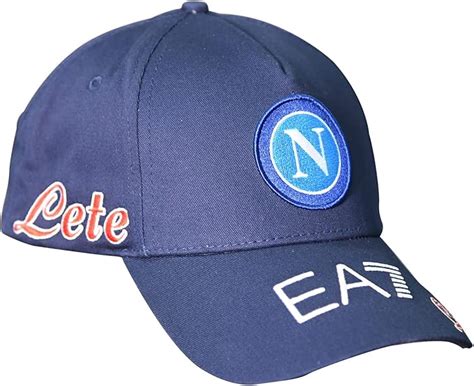 SSC NAPOLI EA7 Baseball Hat Unisex BLU Amazon It Sport E Tempo Libero