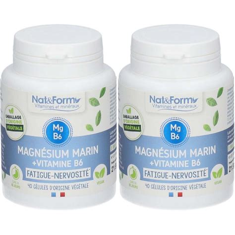 Nat Form Magnesium Vitamin B X St Redcare Apotheke