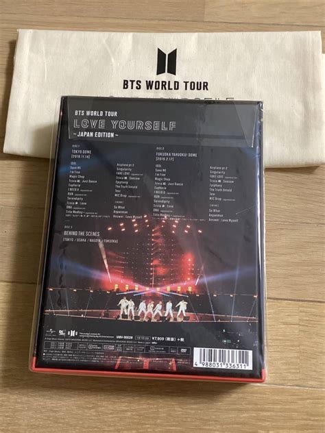 Bts World Tour Love Yourself Japan Edition 初回限定盤 フォトブックレット Dvdその他｜売買されたオークション情報、yahooの商品情報を