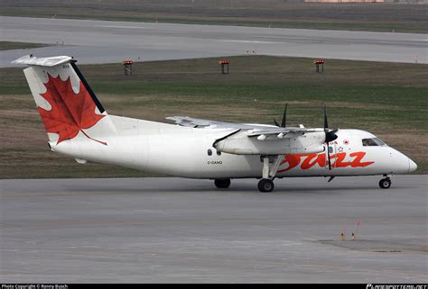 C Ganq Air Canada Jazz De Havilland Canada Dhc Dash Photo By