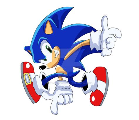 Sonic Adventure pose [fanart] | Sonic Adventure Pose | Know Your Meme