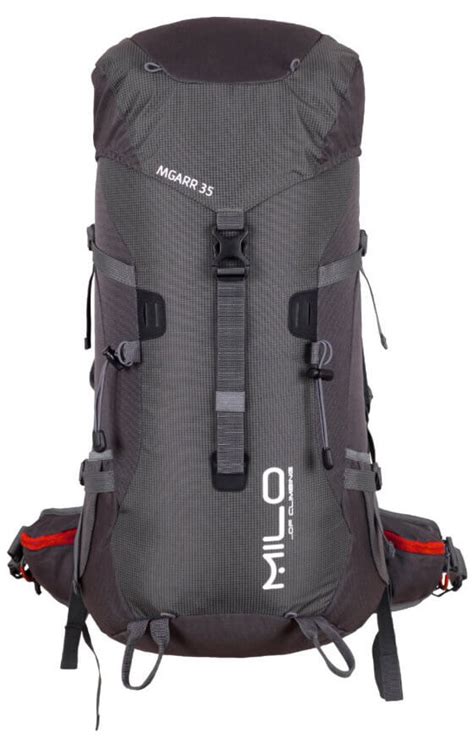 Plecak Trekkingowy 35l Mgarr Milo Szaro Czerwony Sklep Campingshop Pl