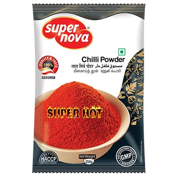 Super Hot Chilli Powder G Supernova Food Products