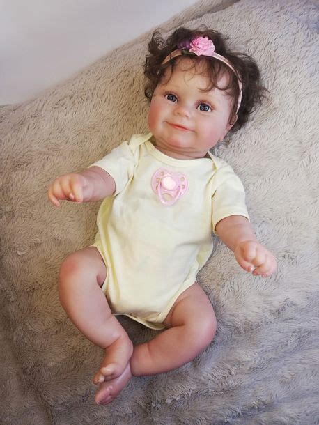 Lalka Winylowa Reborn Doll Jak Ywa Dziecko Noworodek Cm Bobas Erli Pl