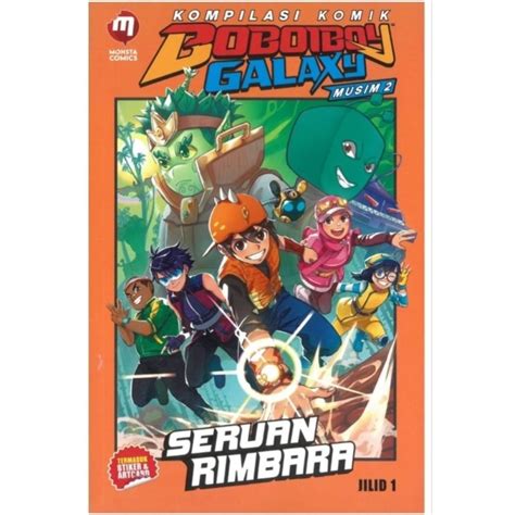 Boboiboy Galaxy Comic Compilation Season Volume Rimbara Cry