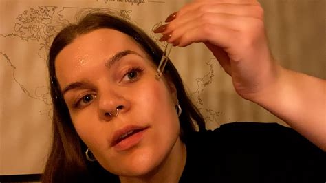 ASMR GRWM For Bed Night Routine Soft Whispering Tapping Skin