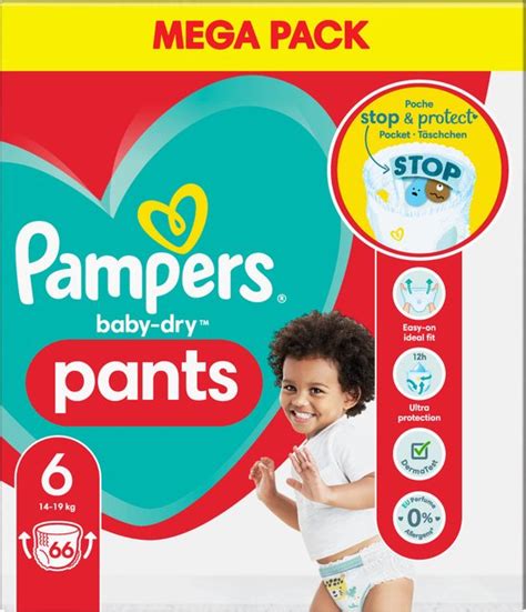 Pampers Baby Dry Pants Luierbroekjes Maat Mega Pack