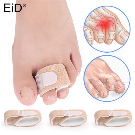 EiD 2pcs Toe Finger Straightener Hammer Toe Hallux Valgus Corrector