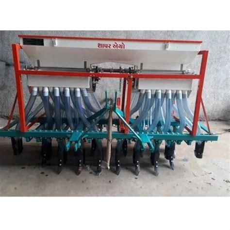 Mild Steel Sharper Agro Garlic Seed Drill Machine For Agriculture