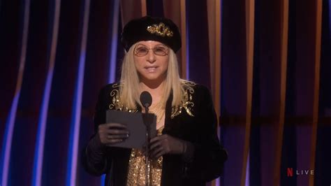 Barbra Streisand SAG Lifetime Achievement Award Acceptance Speech SAG